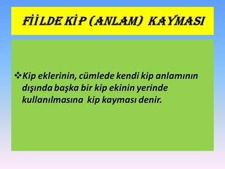 Anlam Kayması Nedir?